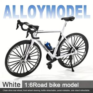 빈티지 금속 산악 자전거 모델, 데스크탑 미니 합금 클래식 자전거 장난감, 다이캐스트 손가락 모델 가정 장식