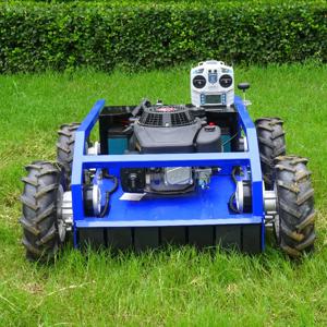 자동 작업 기능을 갖춘 맞춤형 스마트 전기 4행정 바퀴형 로봇 잔디 깍는 기계 원격 제어 자체 추진 무선