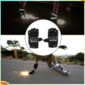 TURE 스케이트보드 장갑 다운힐 슬라이드 장갑 파이어 스톤 플린트 스파크 롱보드 장갑 보호 장비/패드 다운힐 슬라이드 장갑