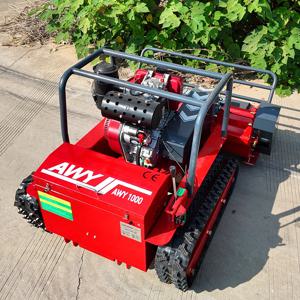 맞춤형 산업용 무선 미니 RC 로봇 잔디 깎는 기계 크롤러 잔디 깎는 기계 다양한 건설 정원용