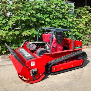 맞춤형 4행정 산업용 농업 전기 잔디 깎는 기계 원격 제어 플레일 무선 유압식 녹화용 농장 정원용