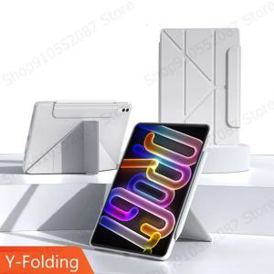 샤오신 패드 프로 GT 케이스 tb710fu 스마트 폴드 PU 가죽 스탠드 마그네틱 커버 레노버 샤오신 패드 프로 GT 11.1인치 케이스