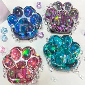 타바 스퀴시 고양이 발바닥 스퀴즈 장난감 귀여운 스티키 스퀴시 피젯 장난감 생일 파티 선물 아이들과 어른들을 위한 신기한 물건 ﻿