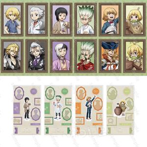 닥터_스톤 4 성장의 길 버전 아크게이드 스탠드 어린 시절 닥터 제노 동상 스탠리 스나이더 인형 센쿠 이시가미 스탠딩 플레이트 장난감