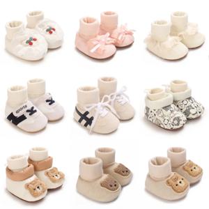 겨울 아기 면화 신발 남녀 공용 0-18개월 편안한 걸음마 신발 남녀 공용 따뜻한 걸음마 연습용