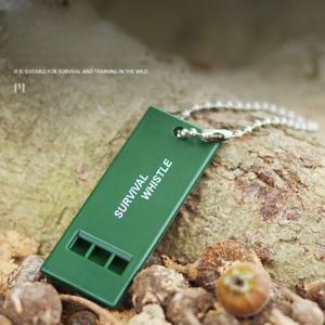 세 가지 주파수의 야외 생존 호루라기 생명구조 호루라기 응급처치 호루라기 고주파 지진 구호 호루라기