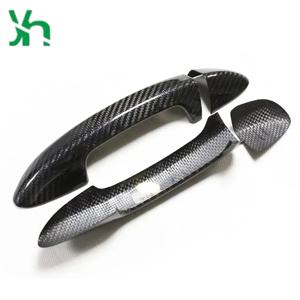 폭스바겐 CC 마이텡 외장 장식용 리얼 카본 파이버 드라이 카본 파이버 도어 핸들 커버