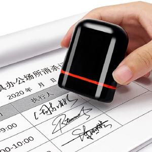 개인 이름 스탬프 손으로 쓴 서명 인감, 맞춤형 인감, 개인 인감, 자동 프레스 유형, 사무실 스탬프