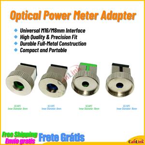 광섬유 커넥터 SC/APC UPC 광파워 미터 변환 어댑터 커플러, 플랜지 레드 펜 금속 액세서리, 1 개, 신제품