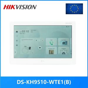 HIKVISION 국제 버전 10인치 DS-KH9510-WTE1(B) 실내 모니터, 802.3af POE, 앱 Hik-connect, WiFi, 비디오 인터콤