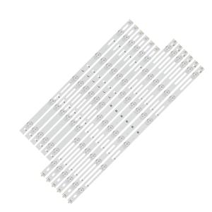 필립스 50 TV 용 새 12pcs 키트 LED 50PFT4309 88 50PFH4509 50PFH6550 50PFH4509 88 50PFT4309 12 LE50D6660 80 GJD 500611001 -X3-LR