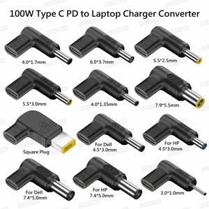 Asus Lenovo Hp Dell Acer 삼성 USB C 고속 충전기 어댑터 커넥터 용 범용 노트북 충전기 변환기에 PD 100W 유형 C