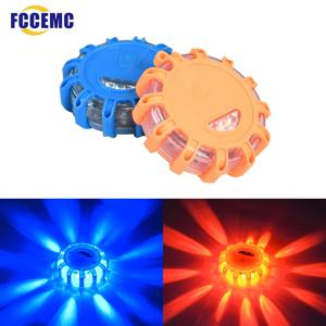 마그네틱 LED 스트로브 경고등 자동차 비상 도로 구조 안전 깜박이는 조명 길가 자동 신호 비콘 램프 액세서리