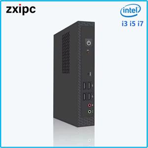 ZXIPC 미니 PC 컴퓨터, 인텔 코어 i7 i5 i3 프로세서, ITX 윈도우 10 프로 씬 클라이언트, 산업 COM SSD, 블루투스, 와이파이, 게이밍 PC