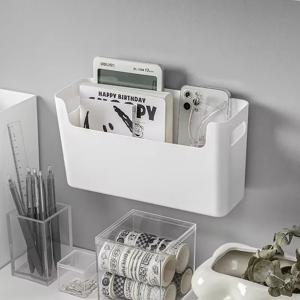 캐비닛 도어 주최자 다기능 펀치 무료 벽걸이 형 보관 상자 화장품 청소 용품 보관 주최자