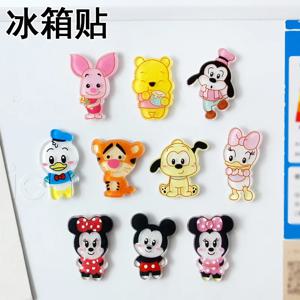 미키 미니 드로잉 보드 냉장고 자석 미니 냉장고 홈 데코 스티커 자석, 냉장고 기념품 화이트보드 자석