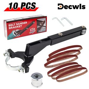 미니 샌더, 다기능 연마기, 무선 샌더, 6Pcs 샌딩 벨트를 포함한 가정용 연삭 도구, 앵글 그라인더 수정 벨트 샌더 액세서리, 100/115/125mm 앵글 그라인더에 적합