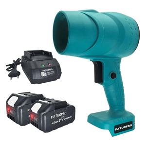 PATUOPRO 핸드 헬드 터보 제트 팬 강력한 자동차 클리너 Makita 18V 배터리 용 다기능 전기 먼지 송풍기 청소 도구