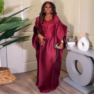 여성을 위한 아프리카 전통 의상, 다시키, 앙카라 의상, 2025 아프리카 의류, 플러스 사이즈 롱 드레스, 나이지리아 터번 드레스, 아바야