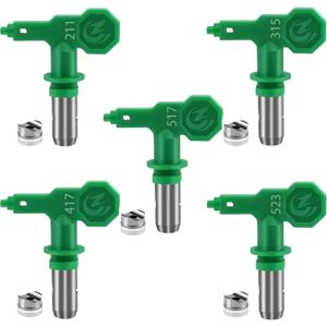 에어리스 팁 OPRS 노즐 1-8 시리즈 미세 고압 노즐 보호용 에어리스 스프레이 팁 에어리스 스프레이 페인팅