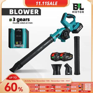 NEWBENY 무선 전기 공기 송풍기 3 기어 270 °   Makita 18V 배터리 핀용 회전 조정 무선 잎 스노우 클리닝 도구