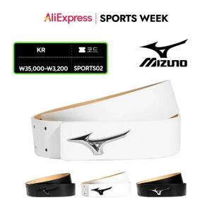 [미즈노코리아정품] RB 투어 매트블랙 미러 골프 벨트