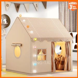 어린이 실내 놀이 텐트, 야외 게임, 정원 티피 공주 성, 접히는 큐비 장난감 텐트, 아기 방 집 티피