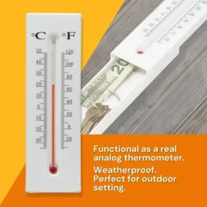 개인 돈 상자 온도계 전환 은닉 은닉 금고, 비밀 보관, 야외 컨테이너, 보석 돈 케이스, 신제품