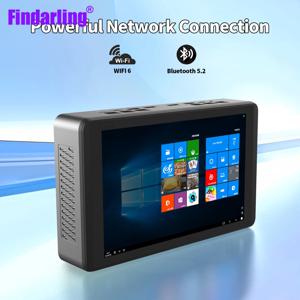 CPU 인텔 N95 윈도우 11 미니 PC, 8인치 터치스크린, DDR4 SSD, WIFI6 산업용 태블릿 미니 PC 올인원 컴퓨터