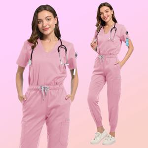 도매 수술실 의료 유니폼 스크럽 병원 작업 스크럽 세트 의료 용품 간호사 치과 수술복 작업복