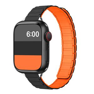 여성용 슬림 실리콘 스트랩 마그네틱 스트랩 애플워치 S10 46/42mm 45mm 44 슬림 밴드 38mm 40mm 41 브레이슬릿 iWatch SE 9 8 7 6