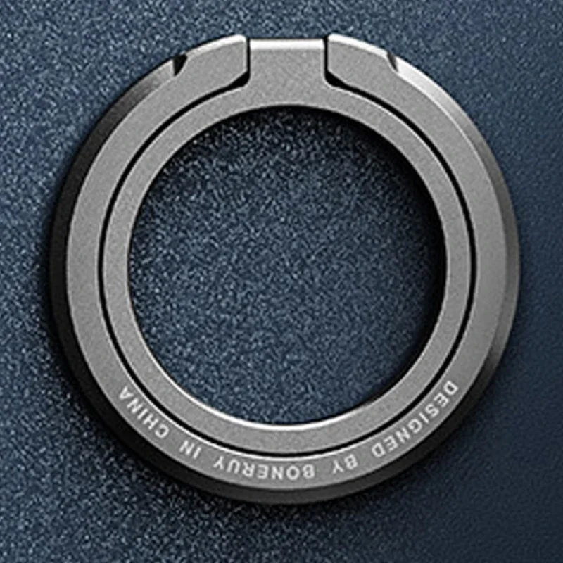 마그네틱 휴대폰 링 홀더 휴대폰 브래킷 iPhone MagSafe 용 탈착식 휴대폰 그립 킥 스탠드 Samsung Xiaomi
