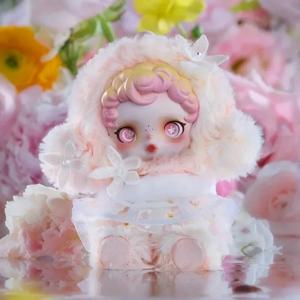 팝 마트 SKULLPANDA L Impressionnisme 시리즈 봉제 인형 블라인드 박스 장난감 카와이 애니메이션 액션 피규어 서프라이즈 미스터리 박스 인형 선물