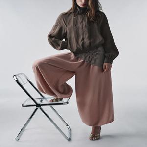 2025년 가을 신상 여성 패션 드레이프 스위트 캐주얼 재킷 아우터웨어 우아한 품질 가을 컬렉션 283245 832