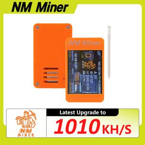 비트코인 ​​광부 NMMiner 업그레이드 1010KH/S 2.8인치 컬러 디스플레이 DIY 솔로 광부 암호화폐 광부 가정용 BTC