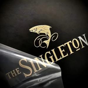 50개 맞춤형 컬러 전사 3D 스티커 DTF UV 데칼 브랜드 회사 로고 비닐 크리스탈 라벨 홀로그램 자가 접착 방수