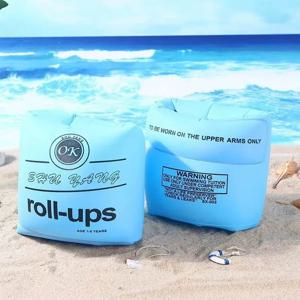 휴대용 플로팅 서클 슬리브 팔 링 새로운 풍선 수영 팔 링 수영장 플로터 용 풀 부표 완장