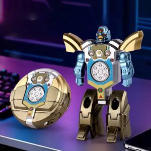 새로운 360 회전 볼 변형 로봇 손가락 끝 자이로 감압 장난감, 안티 압축 성인 감각 장난감, 어린이 선물