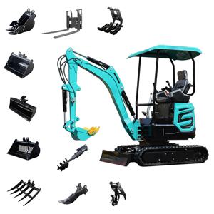 EPA 쿠보타 미니 굴삭기 2톤 맞춤형 미니 굴착기 2톤 미니 굴삭기 무료 배송