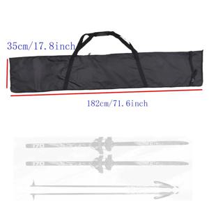 182cm 휴대용 스키 가방 방수 폴리에스터 스키 보드 지퍼형 휴대 케이스 손잡이 포함