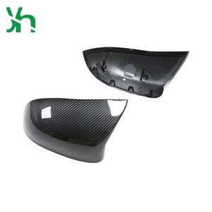 BMW X5M X6M F85 F86 (2015-2019)용 드라이 카본 파이버 사이드 미러 교체품 카본 파이버 커버 외부 액세서리
