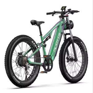 최신 DUOTTS E26 750W 바팡 모터 팻 타이어 전기 자전거 48V20Ah 장거리 유압 브레이크