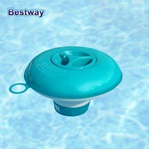 Bestway 58210 5in/12.7cm 플로터, 염소 정제 디스펜서, 온수 욕조용 수족관 염소 정제 디스펜서, 실내 및 실외