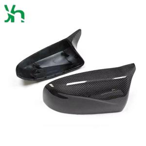 BMW X5 E70 X6 E71 2008-2013 스피커 카본 파이버 사이드 미러 커버 후방 미러 하우징 교체용