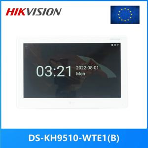 HIKVISION 국제 버전 DS-KH9510-WTE1(B) 실내 모니터, 802.3af POE, 앱 Hik 연결, WiFi, 비디오 인터콤, 10 인치