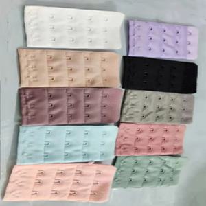 백 브라 익스텐더 3 후크 4 행 멀티 컬러 조절 가능한 스트랩 버클 브래지어 익스텐션 속옷 액세서리