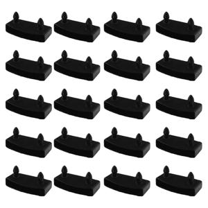 20Pcs 침대 판금 홀더 휴대용 침대 기본 교체 이층 침대 금속 침대 나무 침대 데이 침대에 대 한 유니버설 사이드 판금 브래킷 커버