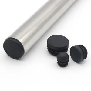 라운드 파이프 내부 플러그 10-60mm 테이블 의자 다리 용 튜브 엔드 캡 먼지 커버 보호대 패드 레벨링 피트 가구 액세서리