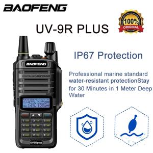 Baofeng UV-9R Plus IP68 듀얼 밴드 방수 워키 토키 10KM 장거리 휴대용 HF 송수신기 CB Hunting Ham Radio