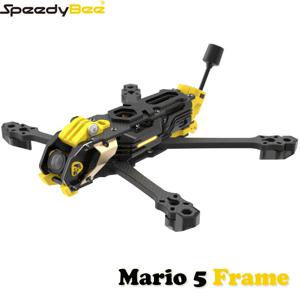 SpeedyBee Mario 5 프레임 5인치 DC / XH 버전(탄소 섬유 플레이트 포함) O3 / O4 PRO용 FPV 프리스타일 RC 레이싱 드론